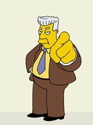 pic for kent brockman - simpsons